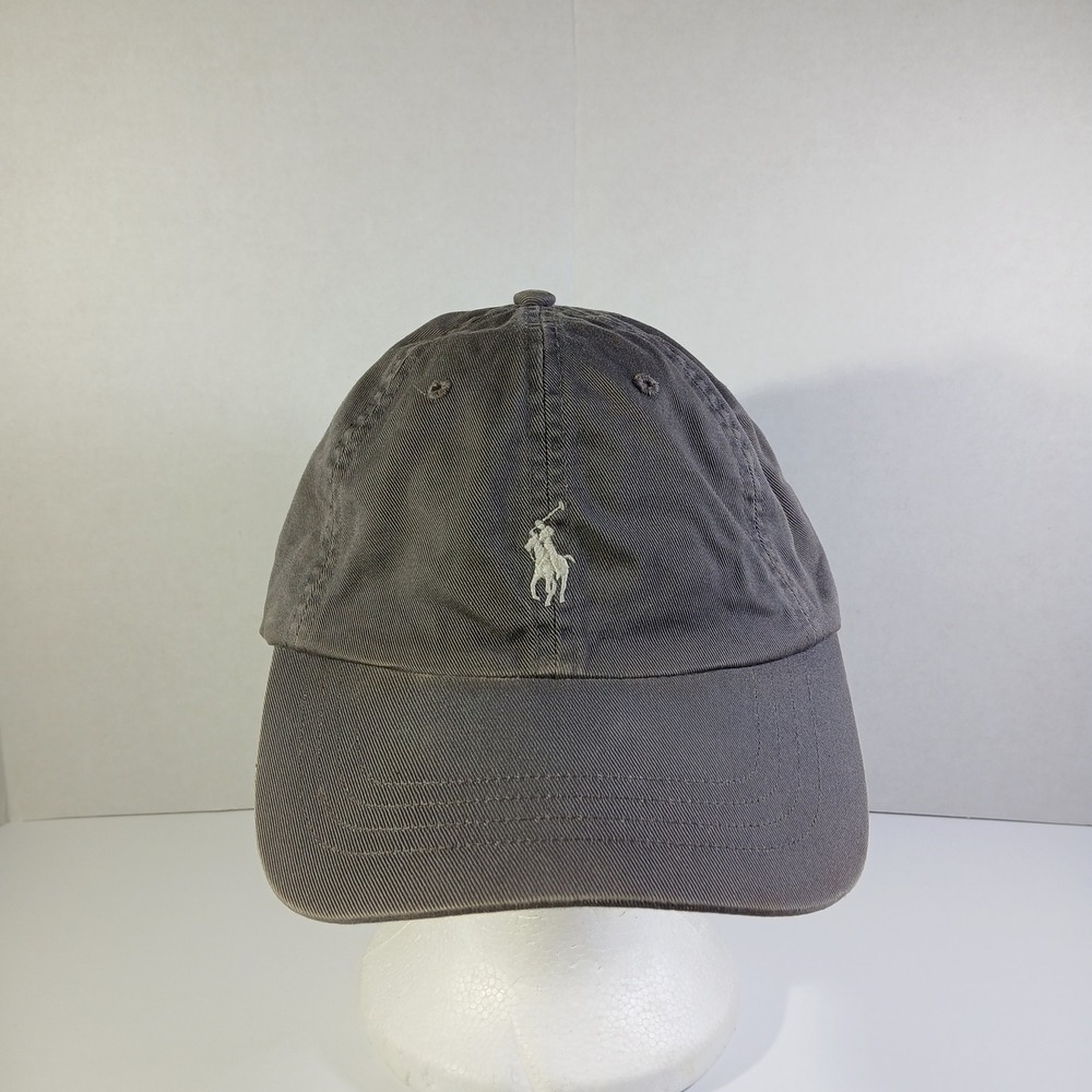 Polo Ralph Lauren‎ Gray Embroidered Logo Baseball Cap